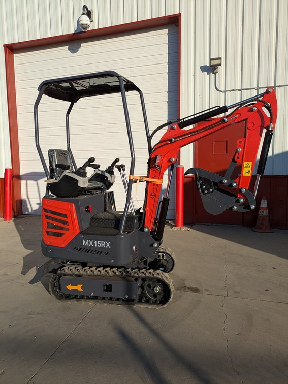 2025 CFG Mini Excavator, Model MX15RX, Unused
