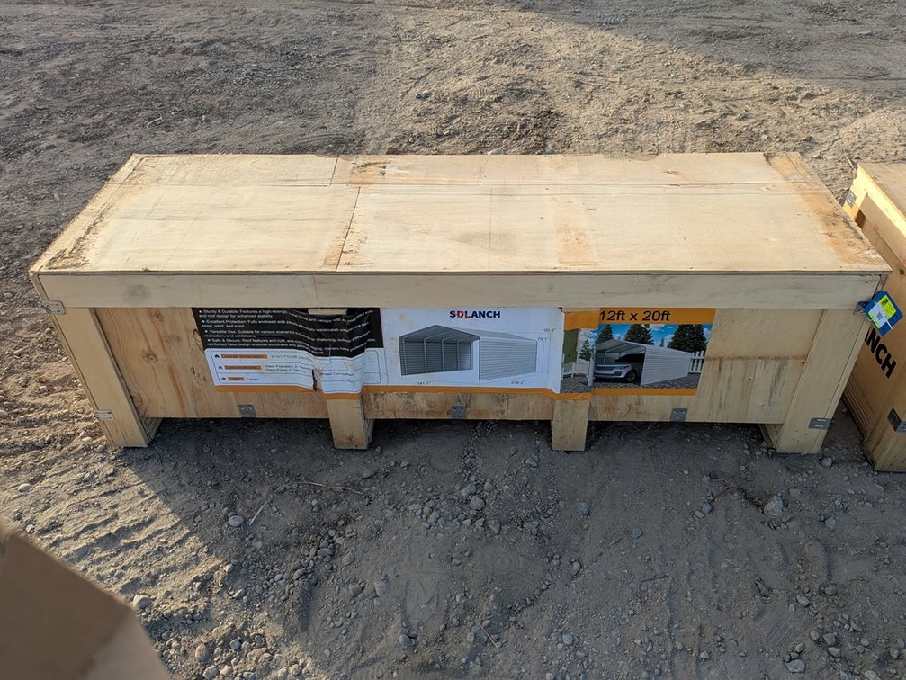 2025 SDLANCH Carport 12' x20', Model SDLC1220, Unused