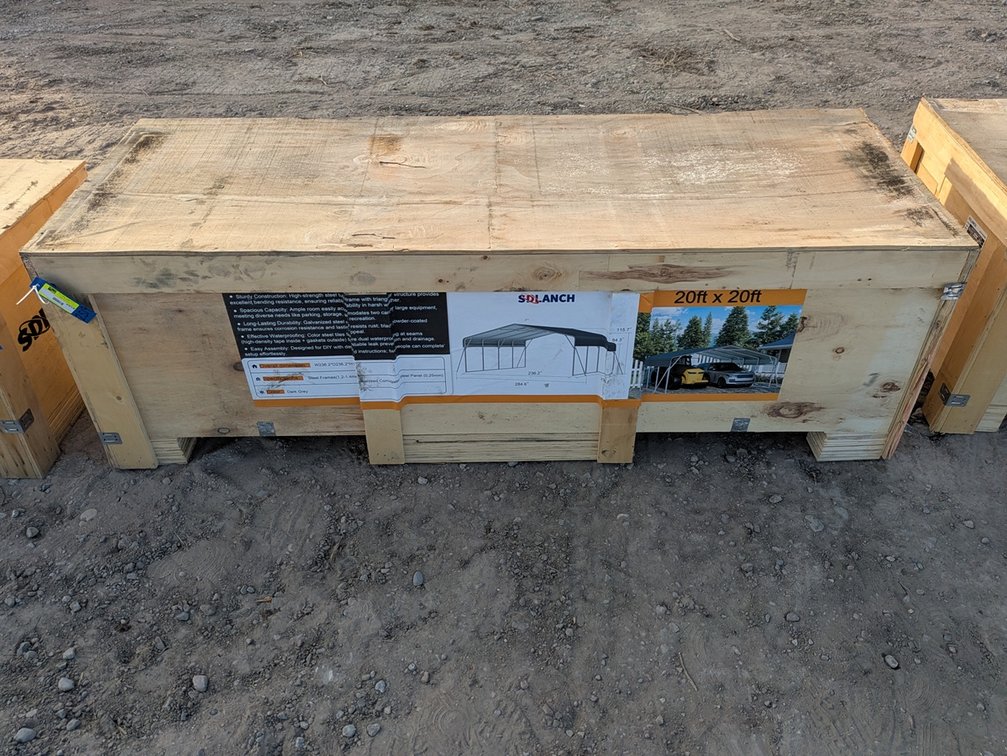 2025 SDLANCH Carport 20'x20', Model SDLC2020, Unused