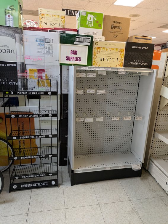 3 Retail Display Shelving/Box
