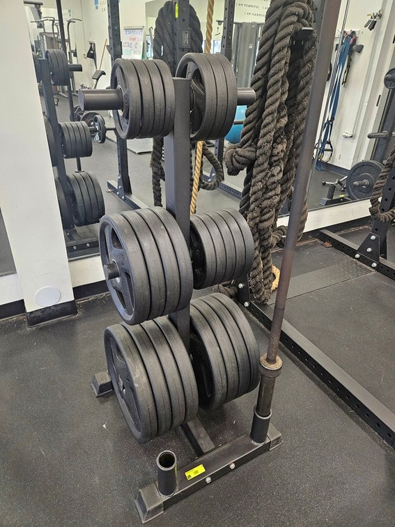 Plate and Bar Tree/Rack, PLATES/BARS NOT INCLUDED