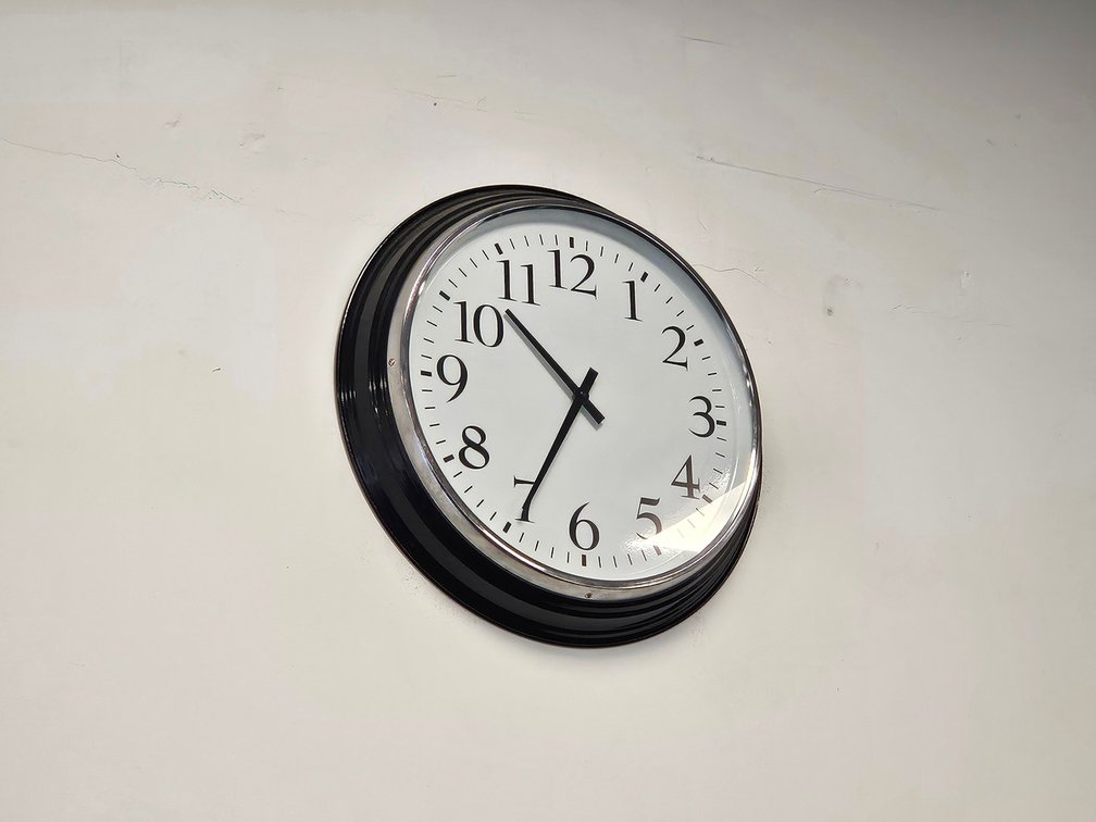 Clock, Approx. 30" Dia.