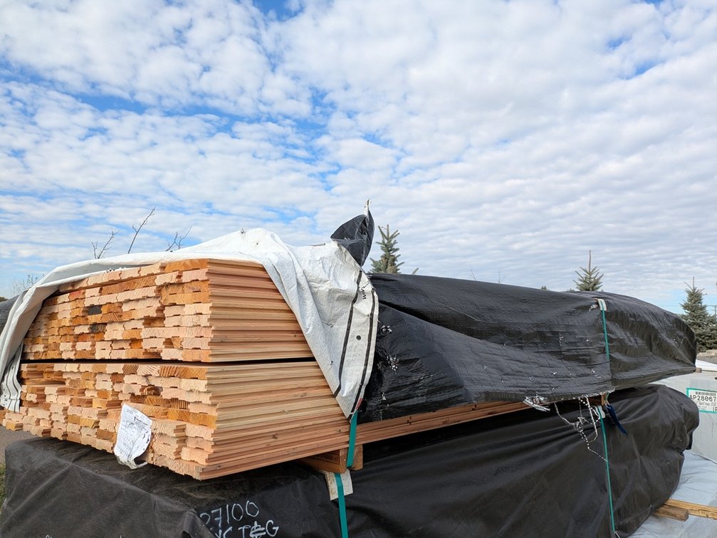 Douglas Fir 1"x4" Flooring KD Outs, 1600 Linear Feet, 415 Sq. Ft. 6' to 10' Lengths