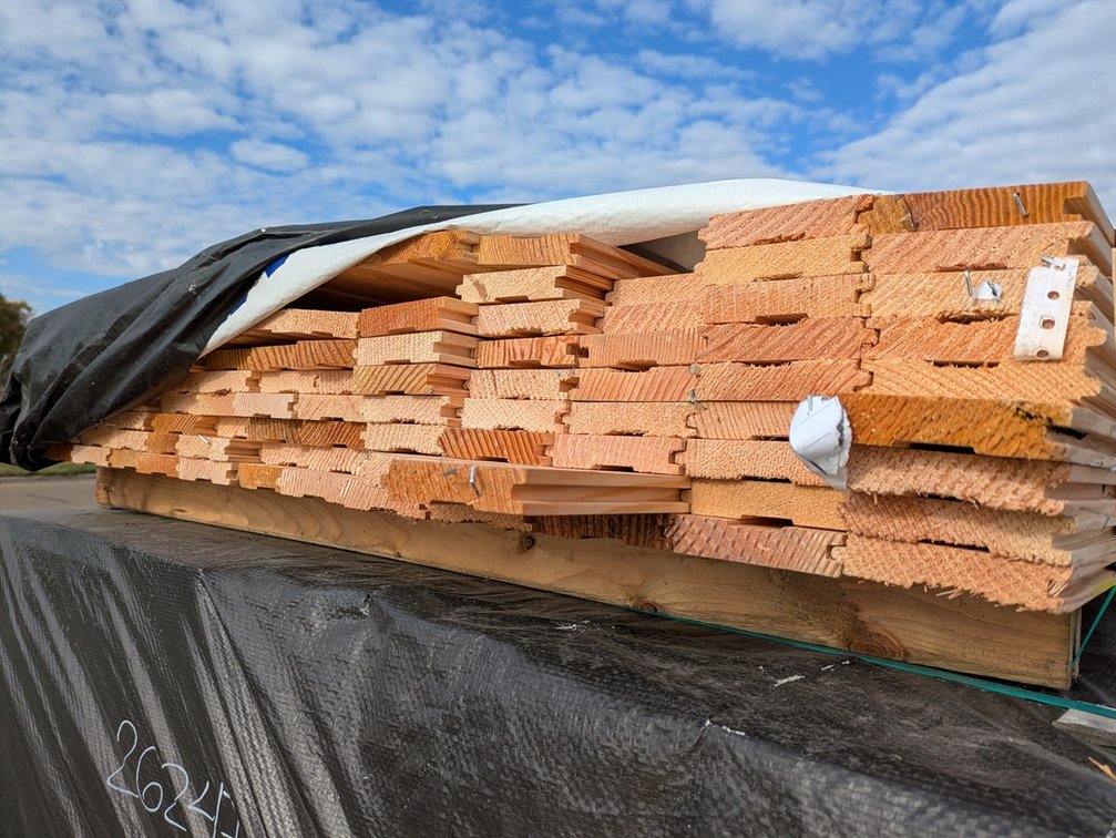 Douglas Fir 1"x4" Flooring KD Outs, 422 Linear Feet, 109 Sq. Ft. 3' to 5' Lengths
