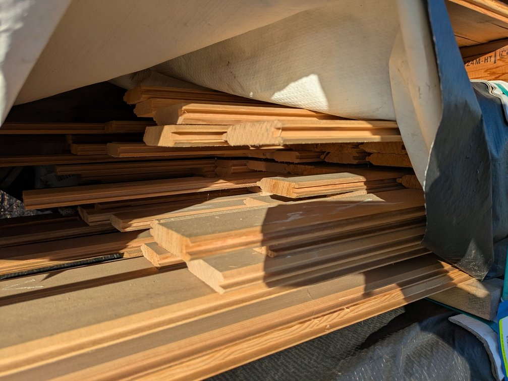 Hemlock 1"x4" Tongue and Groove KD Outs, 177 - 4' Pieces