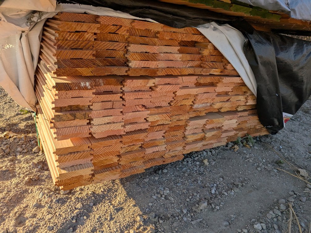 Douglas Fir 1"x4" Flooring KD Outs, 2309 Linear Feet, 601 Sq. Ft. 6' to 10' Lengths