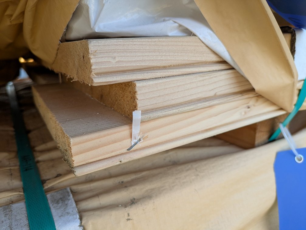 Hemlock 1.5"x10" Bevel Blanks KD Outs, 69 Linear Feet, 6' to 8' Lengths