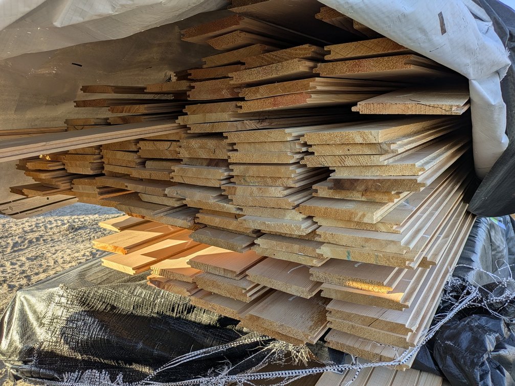 Hemlock 1"x6" Tongue and Groove KD Outs, 2113 Linear Feet, 6' to 10' Lengths
