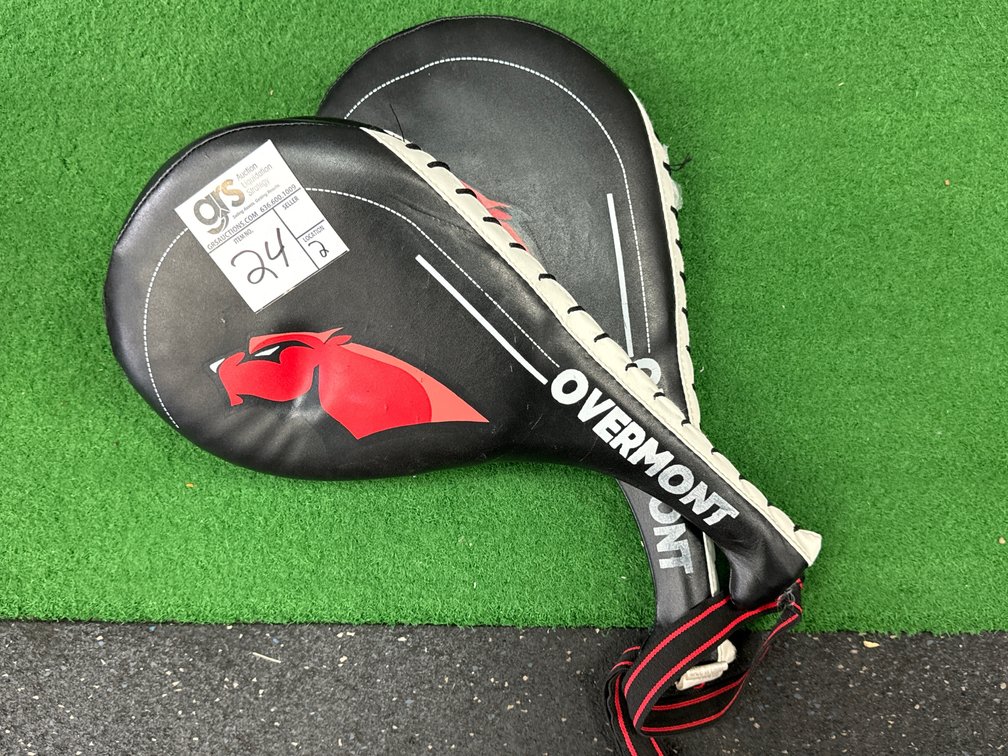 (2) Overmont Double Paddle Kicking Pads