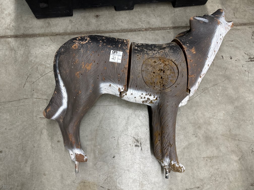 3D Wolf Target