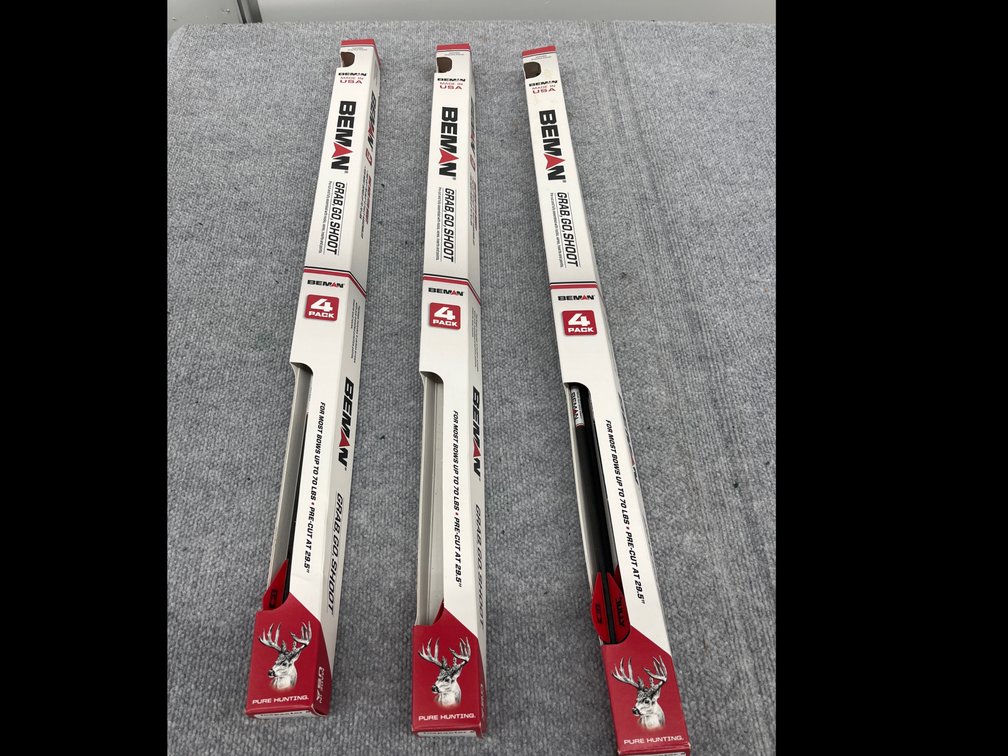 (3) 4-Packs of Arrows