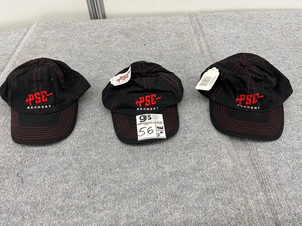 (3) PSE Archery Hats