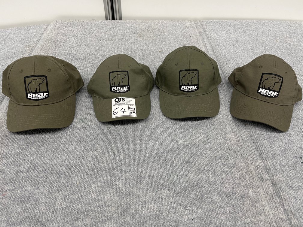 (3) Bear Archery Hats
