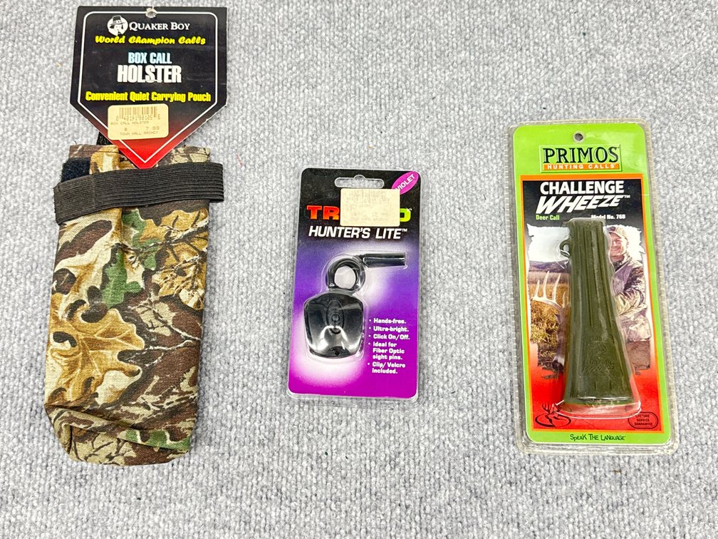 3pc Box Call Holster / Hunters Lite / Deer Call