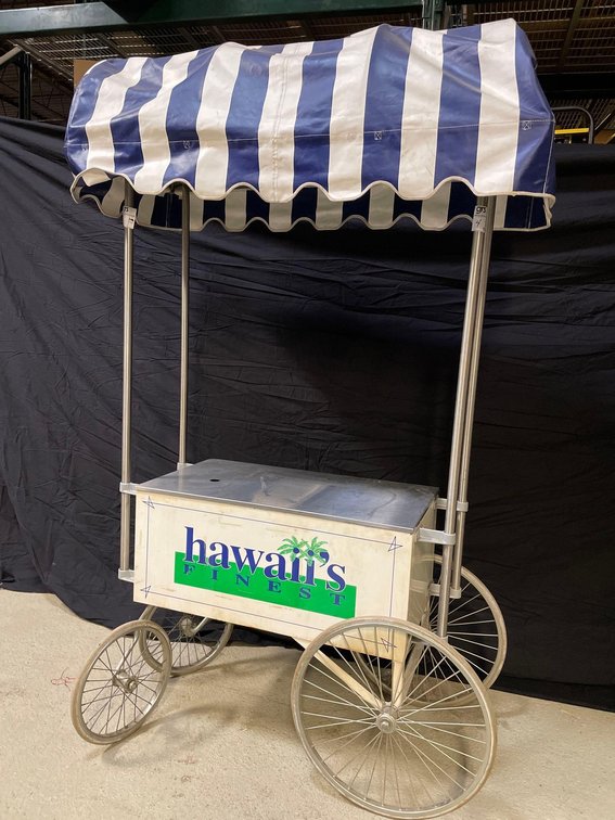 Food Cart w/ Canopy