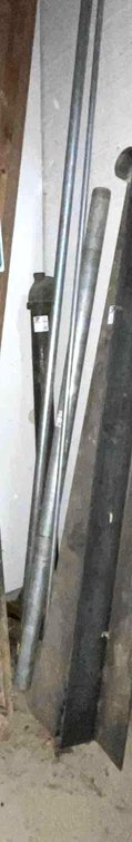 4pc Galvanized Steel Pipes