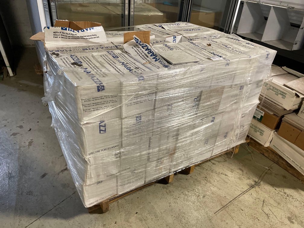 Pallet of Porcelain Floor Tile
