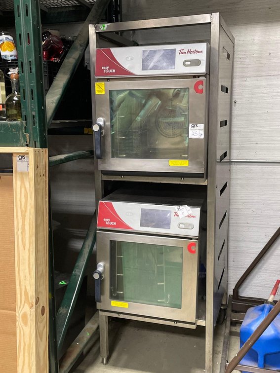 (2) Tim Horton's Easy Touch Ovens  w/ Rack