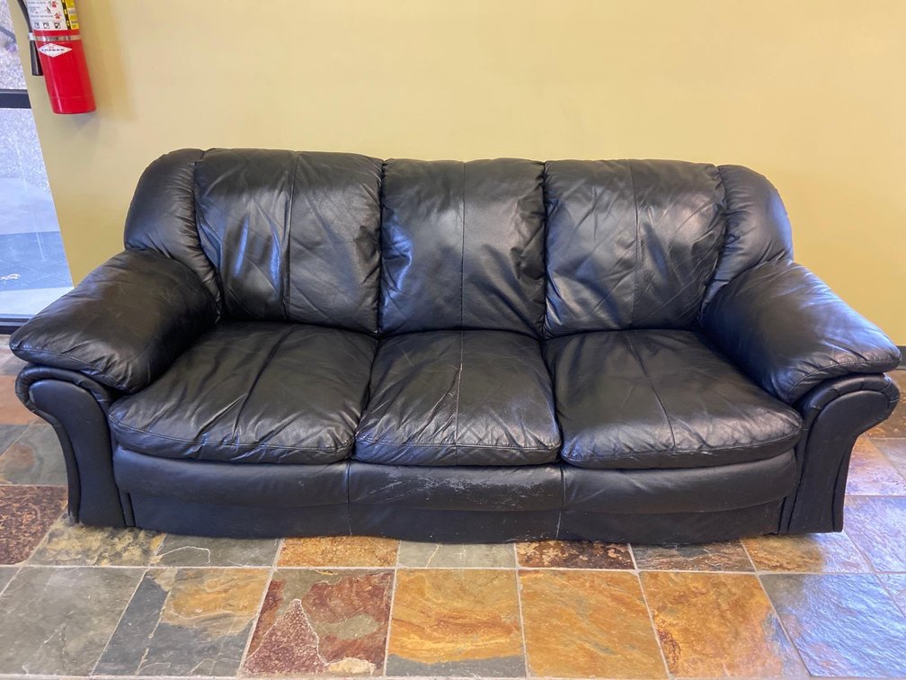 3-Cushion Faux Couch