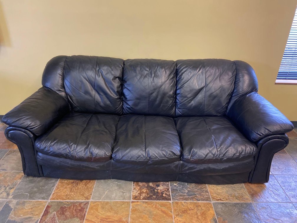 3-Cushion Faux Couch