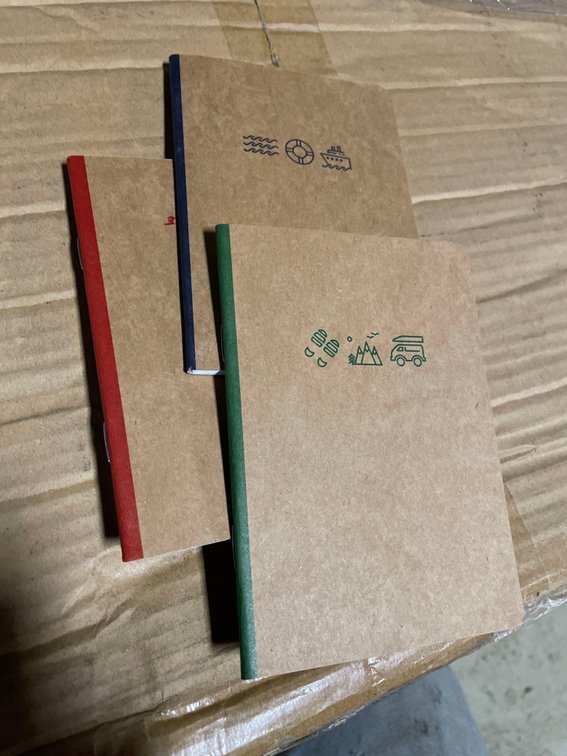 2 Cases of 3pack Pocket Journals