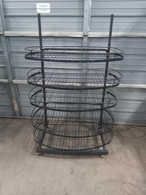 Display Rack on Casters