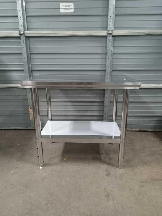 36"x24" Stainless Steel Table
