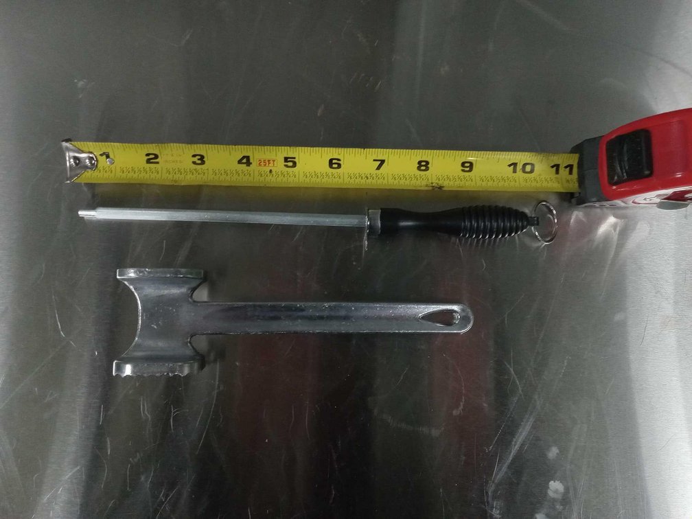 Tenderizor And Sharpening Rod