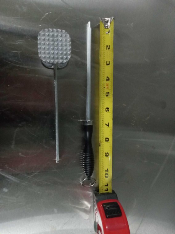 Tenderizor And Sharpening Rod