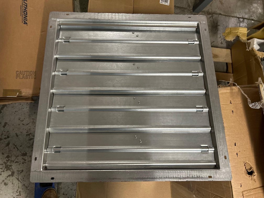 Galvanized Motorized Damper