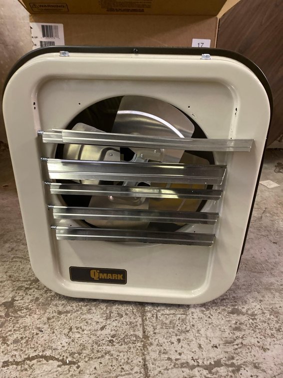 3PH, 480V, 1000W Electric Wall & Ceiling Unit Heater