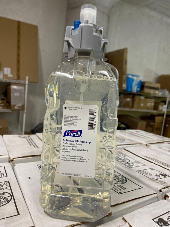 (93) 1500ml Professional Mild Foam Soap PK4