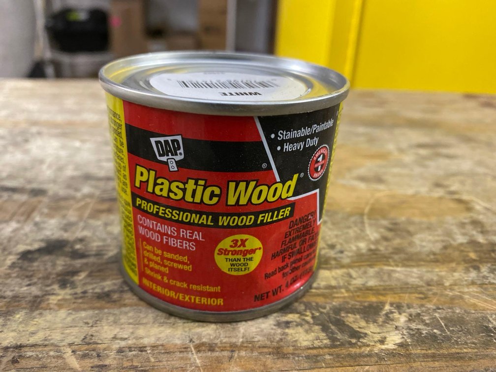 (12) Plastic Wood Filler 4 oz