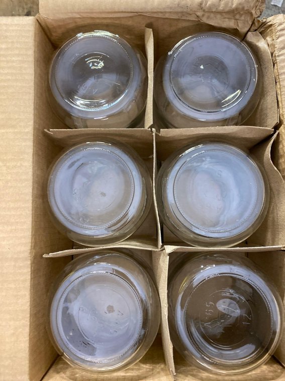 (2) Widemouth Jars 110-400 Finish 1/2 Gal PK6