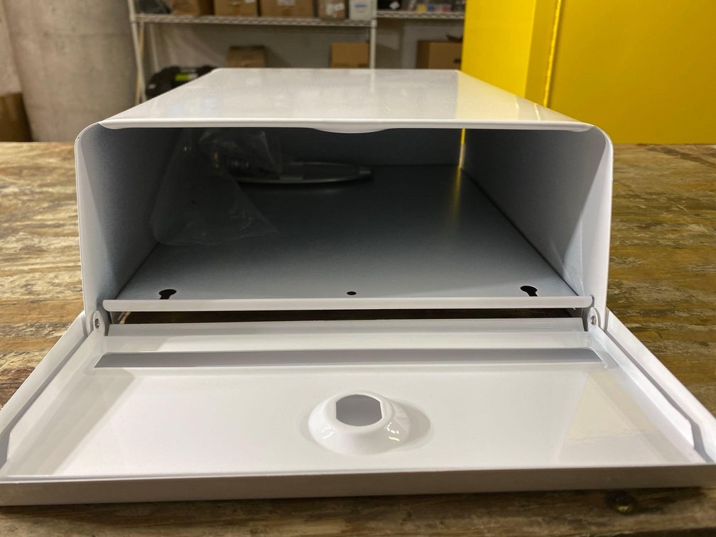 Designer Mailbox Vertical Lockable Steel