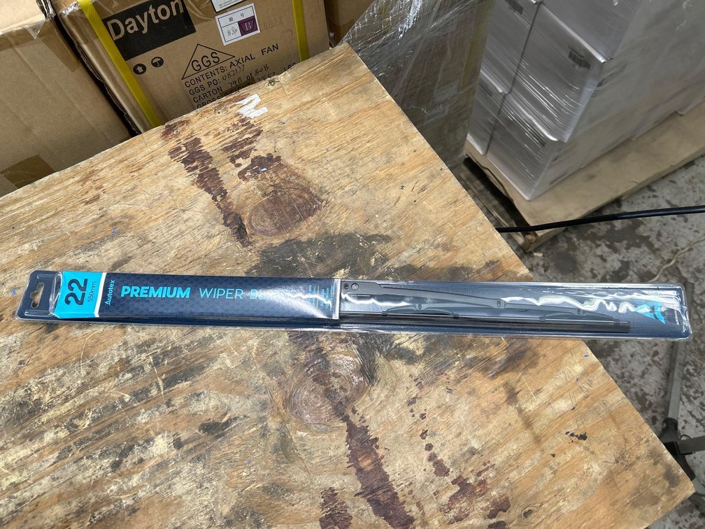 (2) Premium Metal Wiper Blade