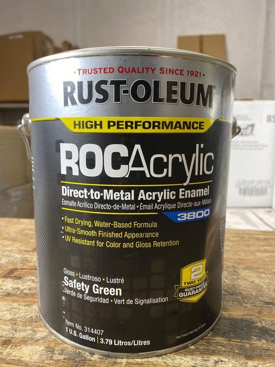 (2) 1 gal. Acrylic Enamel Coating