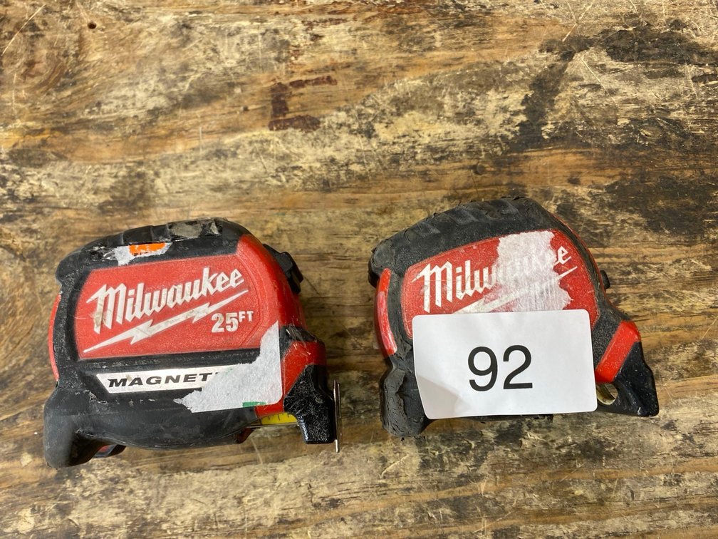 (2) Magnetic Tape Measure