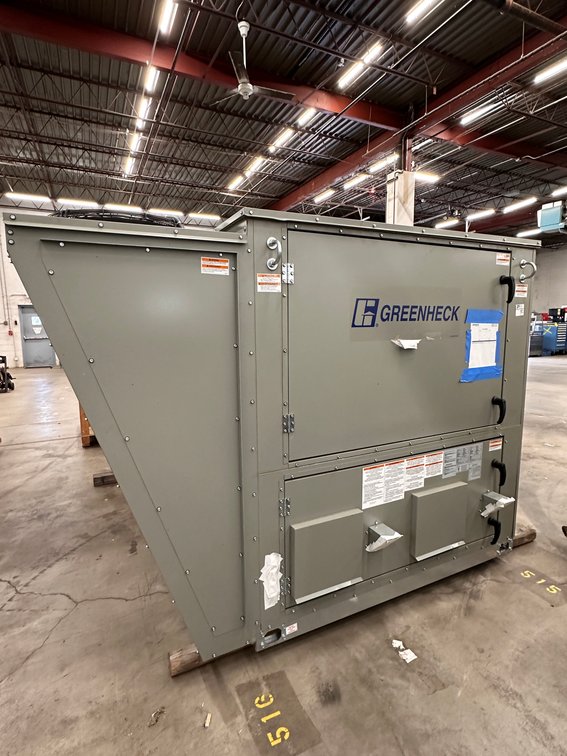 Image for Green Heck Model RV-45-251-N-F1 Duct Air Conditioning Unit - New, Never Installed