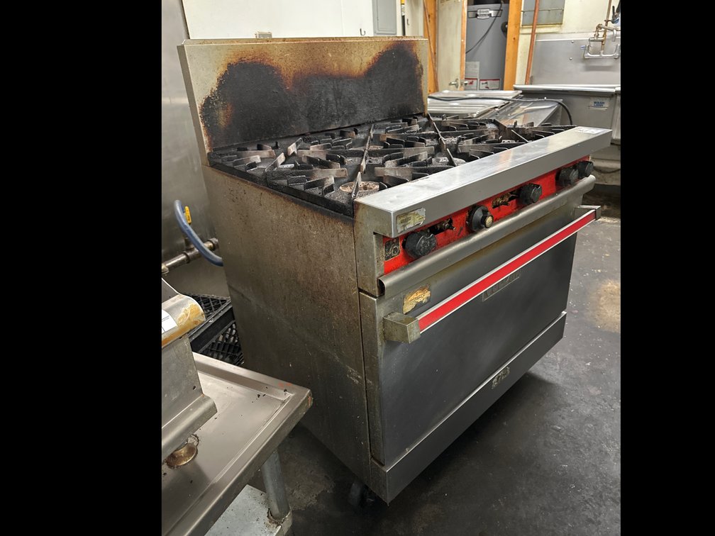 Vulcan (6) Burner Stove