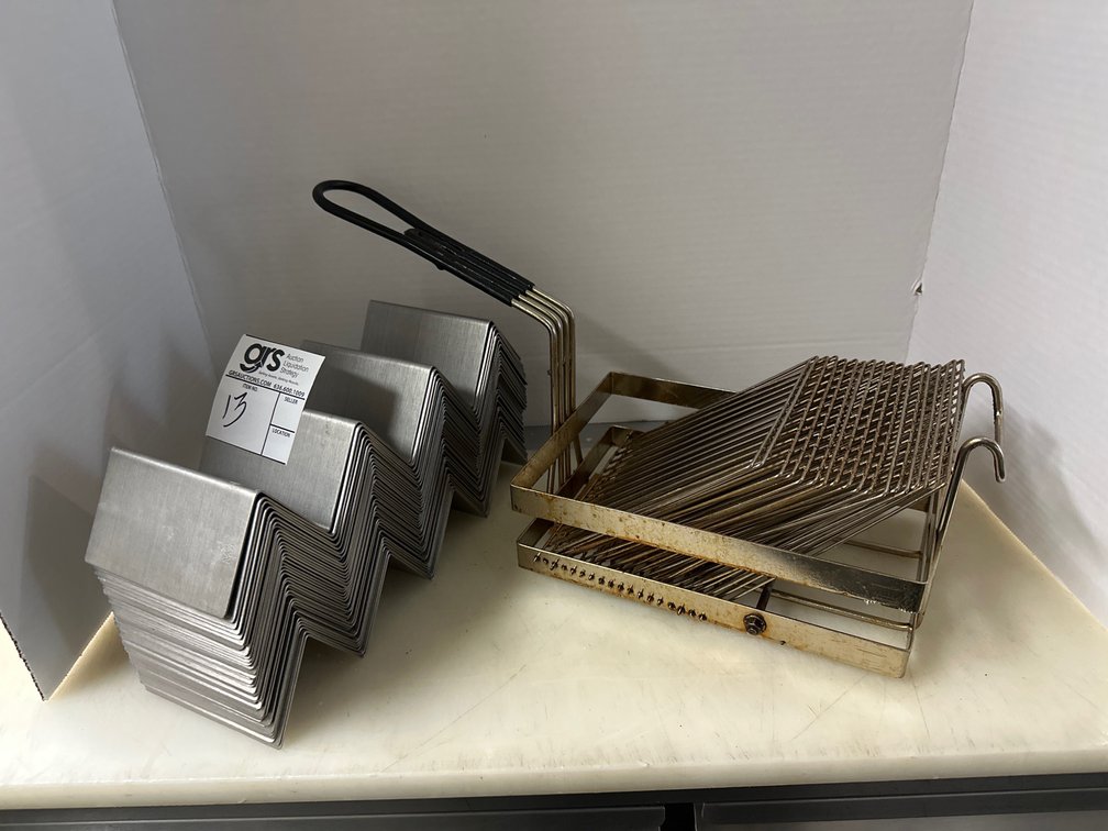 Tortilla Fryer & Taco Serving Dishes