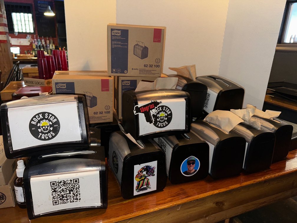 Napkin Dispensers - (3) Are New, Total of (19)