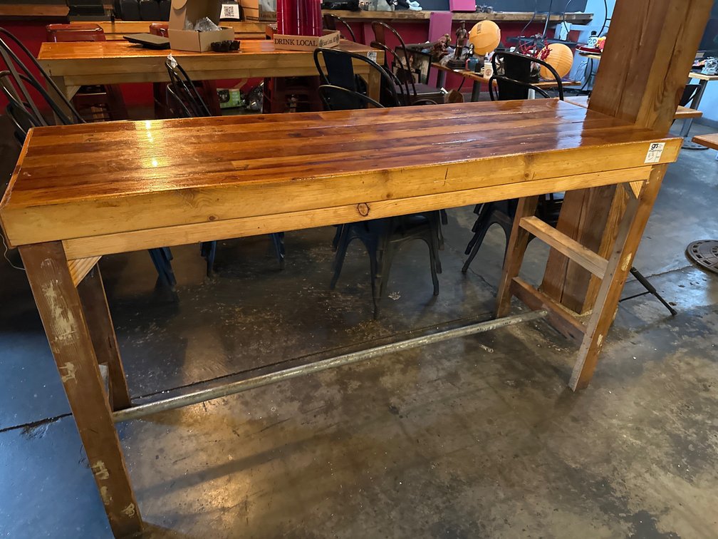 Bar Height Wood Tables