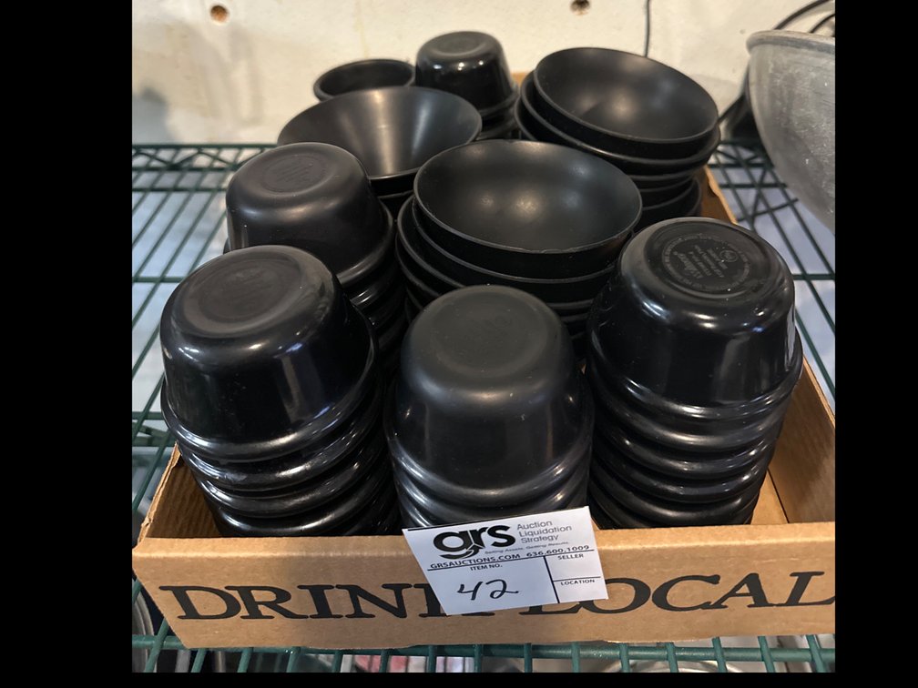 Sauce Bowls - 2 Sizes, Black