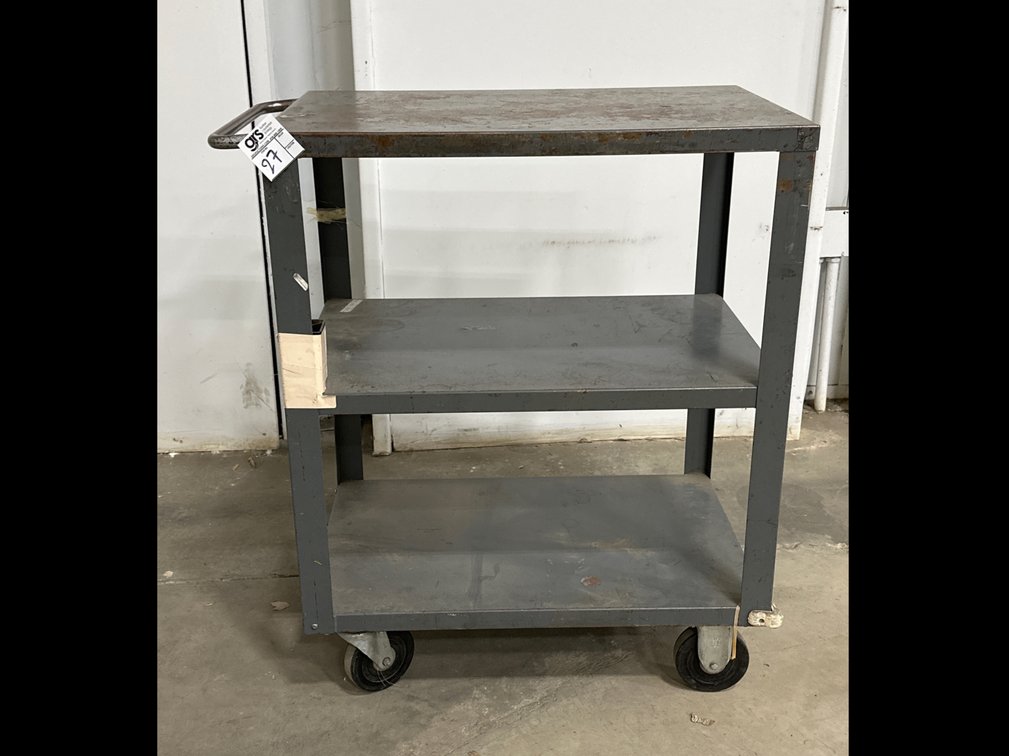 3-Tier Metal Cart