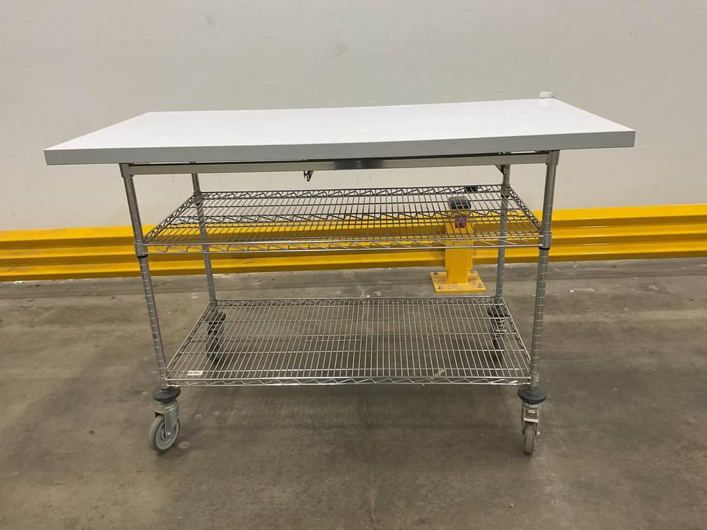 Work Table On Casters