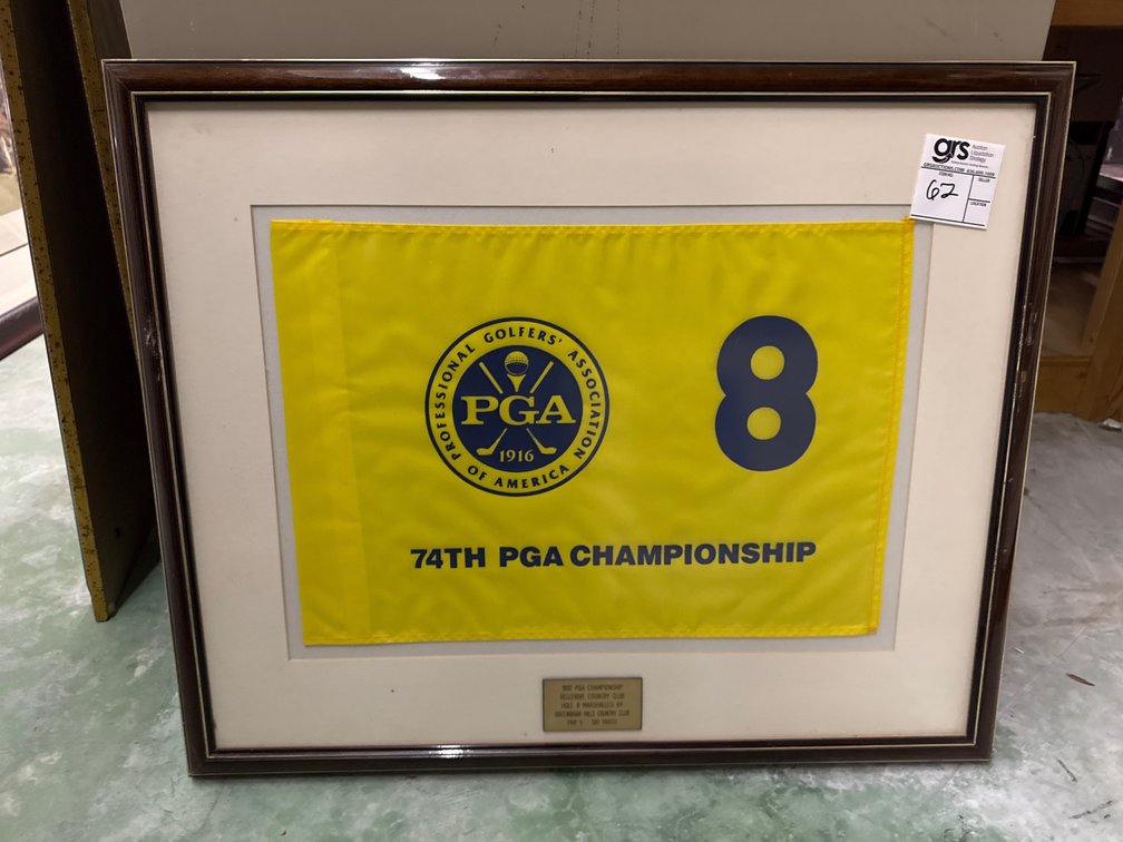 74th PGA Championship Hole 8 Flag