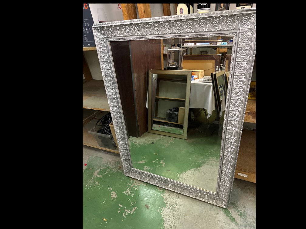 Mirror w/ Silver Frame
