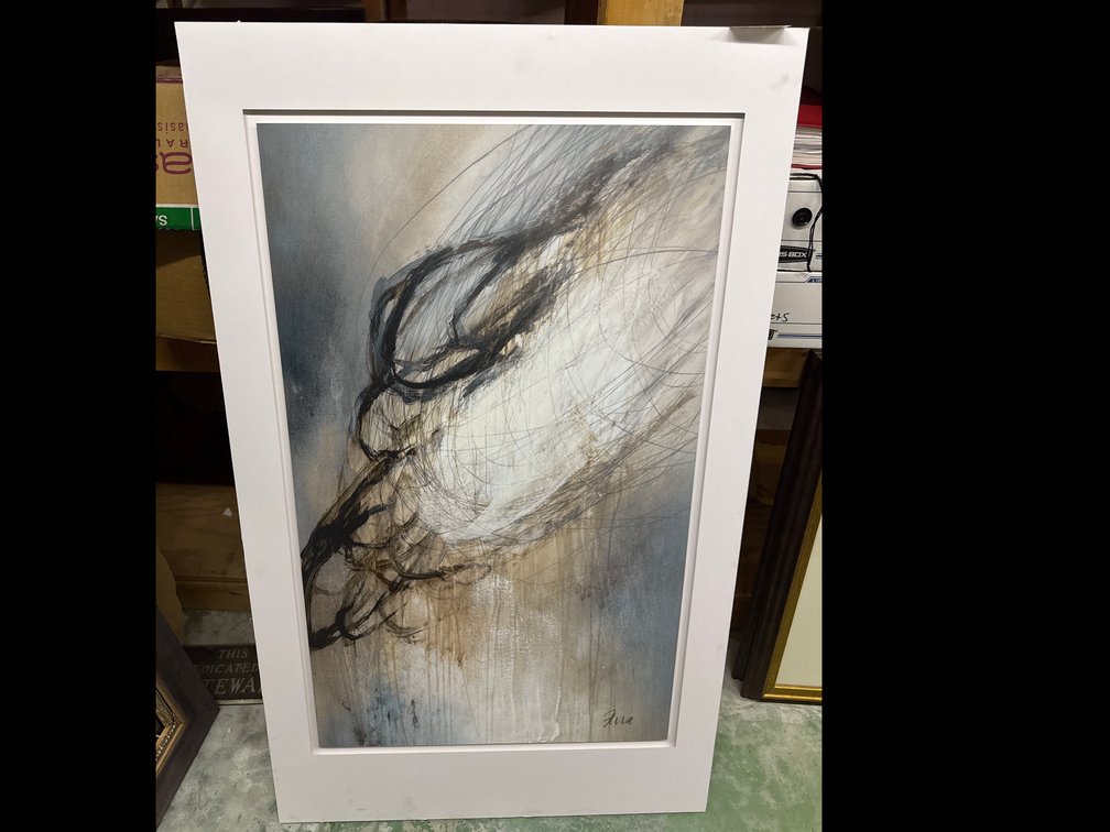 Matted Print Modern