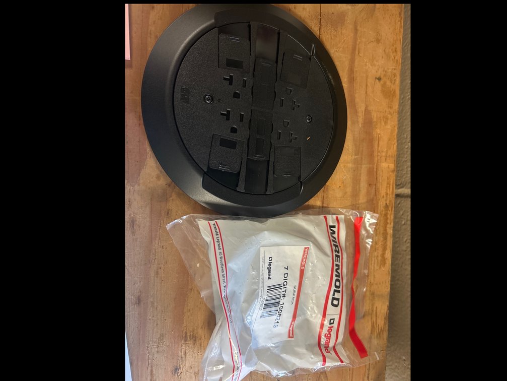 In Floor Electrical Outlet Cover